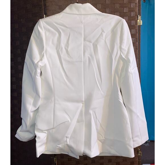 White Blazer- Size Small - Picture 7 of 7